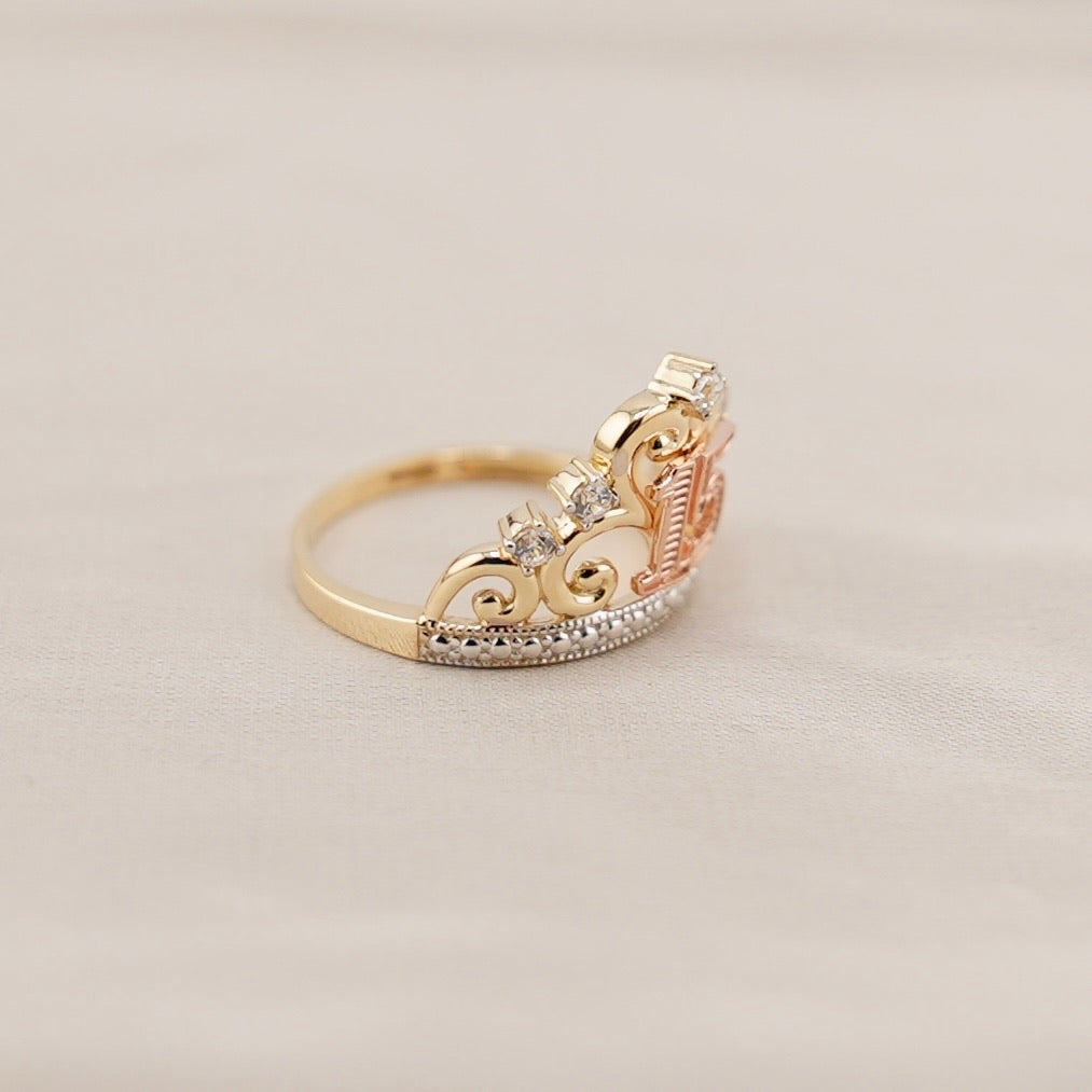 14k Gold Quince Ring