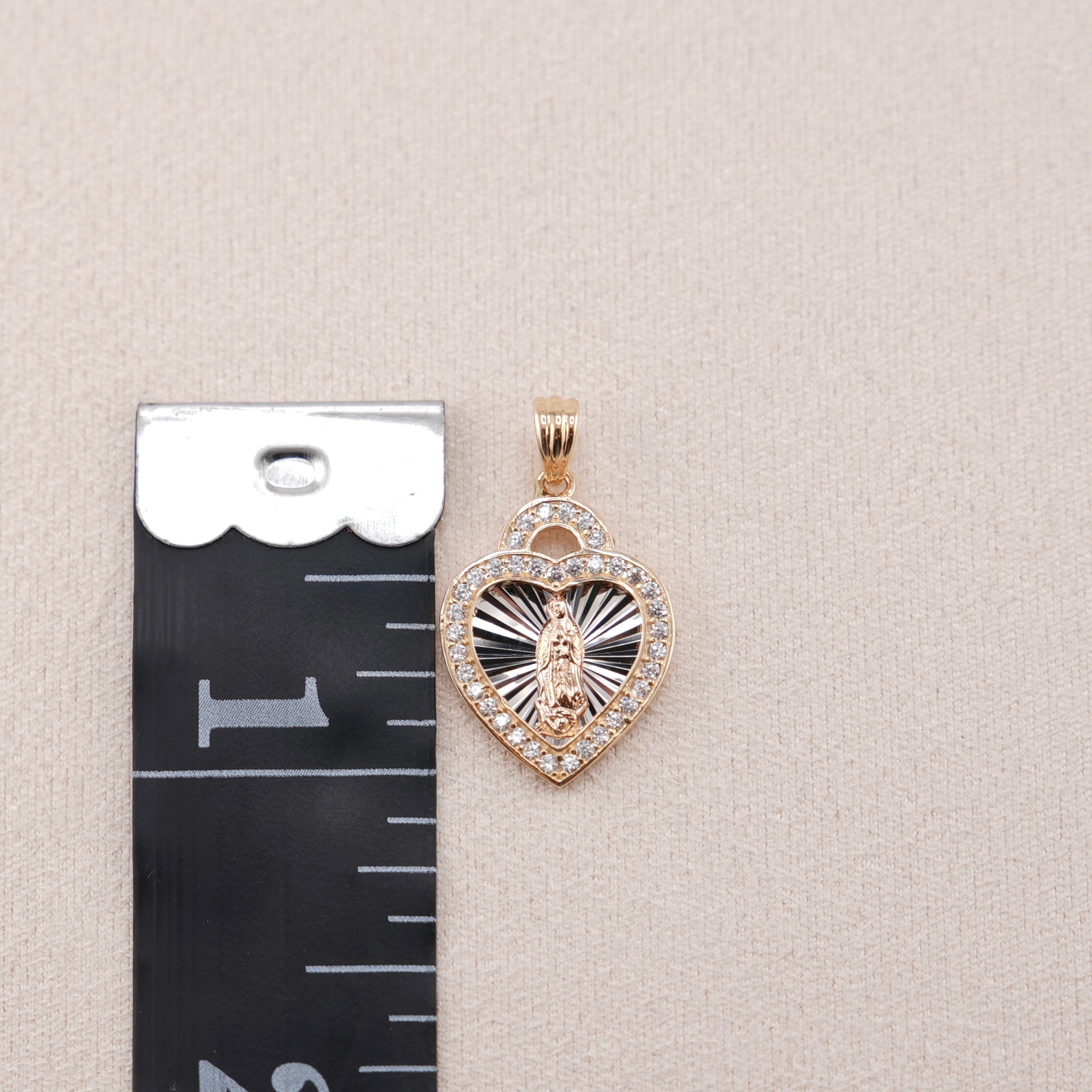 14k Gold Virgencita Chain Set