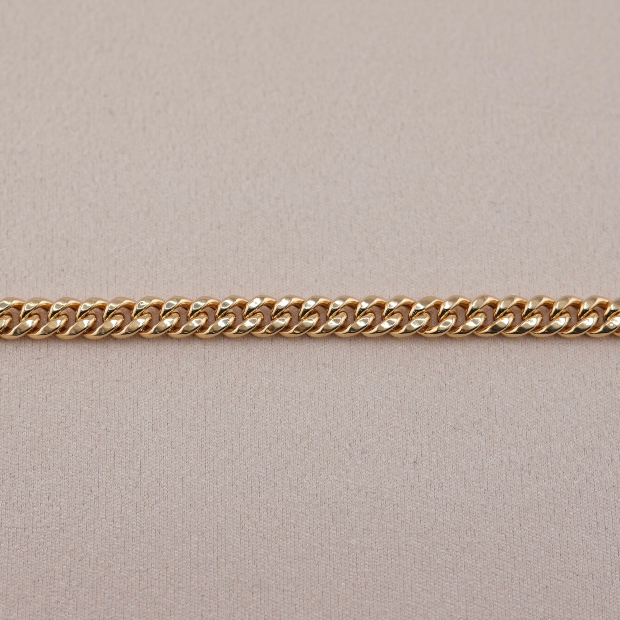14k Gold Hollow Miami Cuban Bracelet 5.8mm