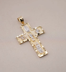 14k Gold Cross Pendant