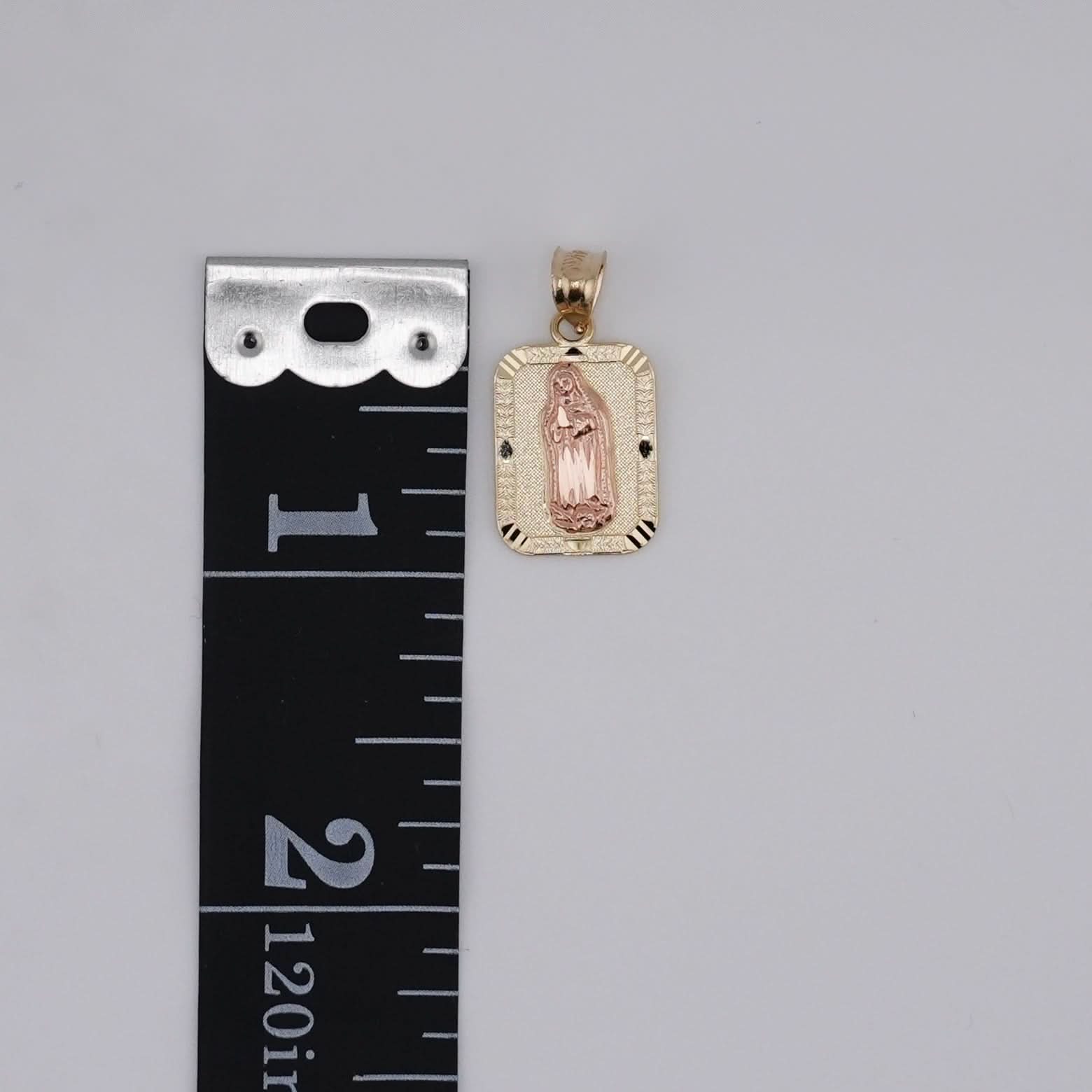 14k Gold Virgencita Chain Set