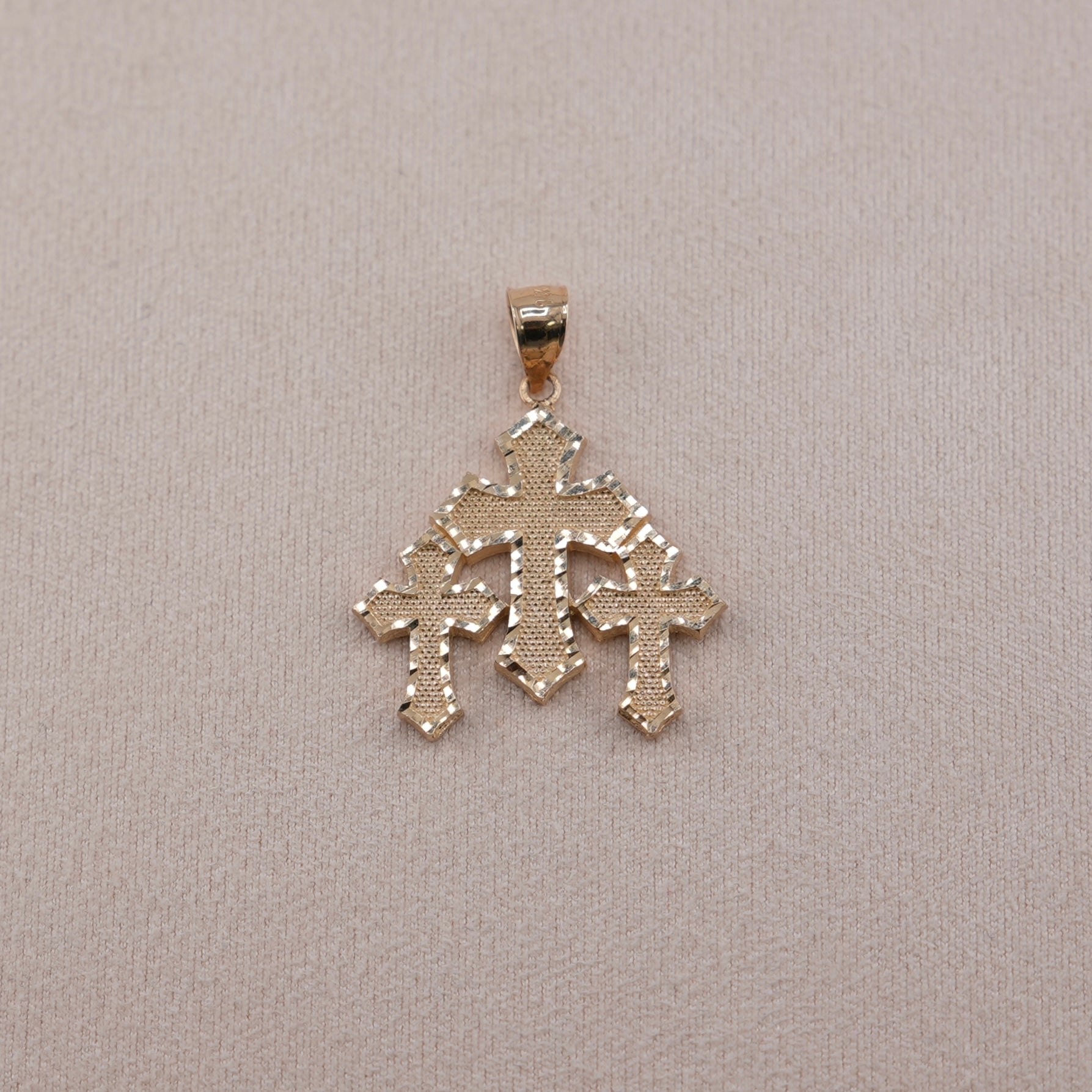 14k Gold Cross Pendant