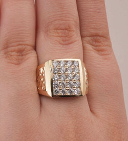 14K Gold Men's Ring