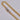 14k Gold Hollow Monaco Chain 6mm