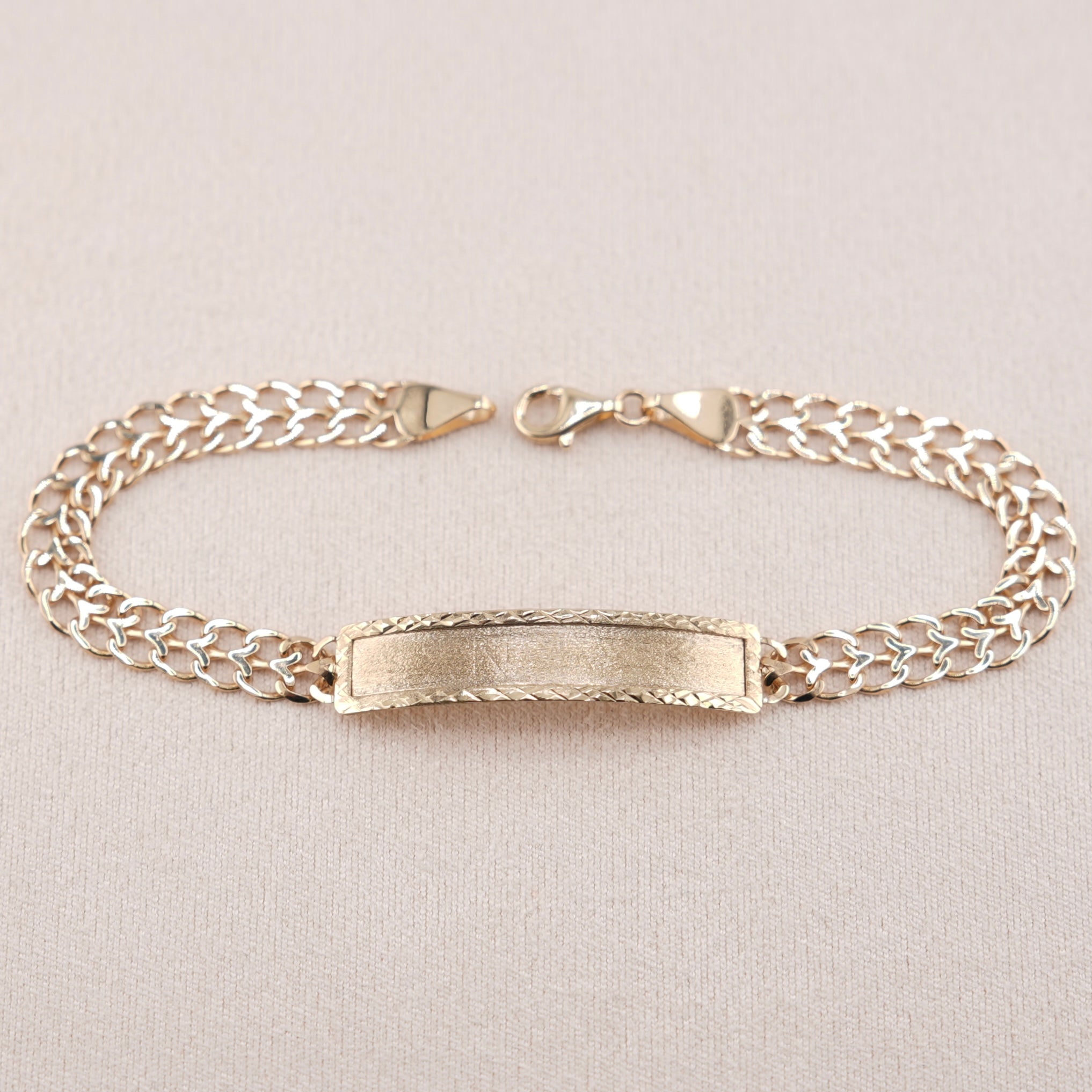 14k Gold Women’s ID Bracelet