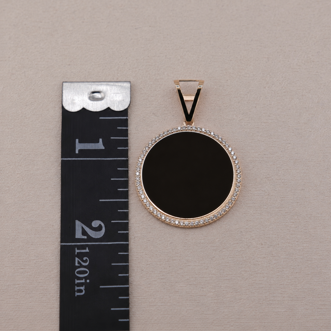 14k Gold Picture Pendant