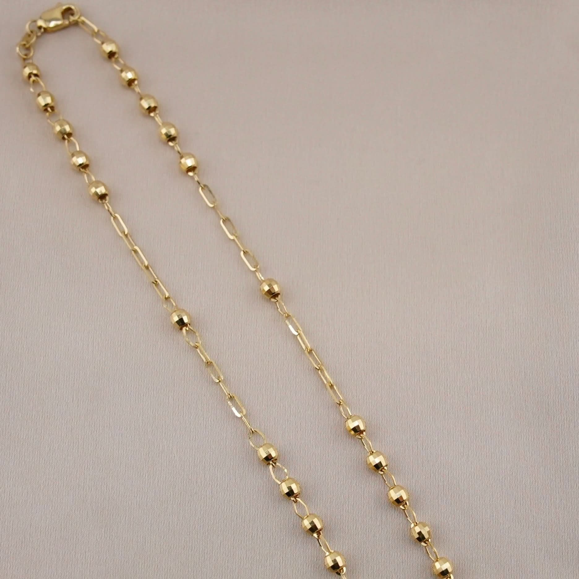 14k Gold Rosary