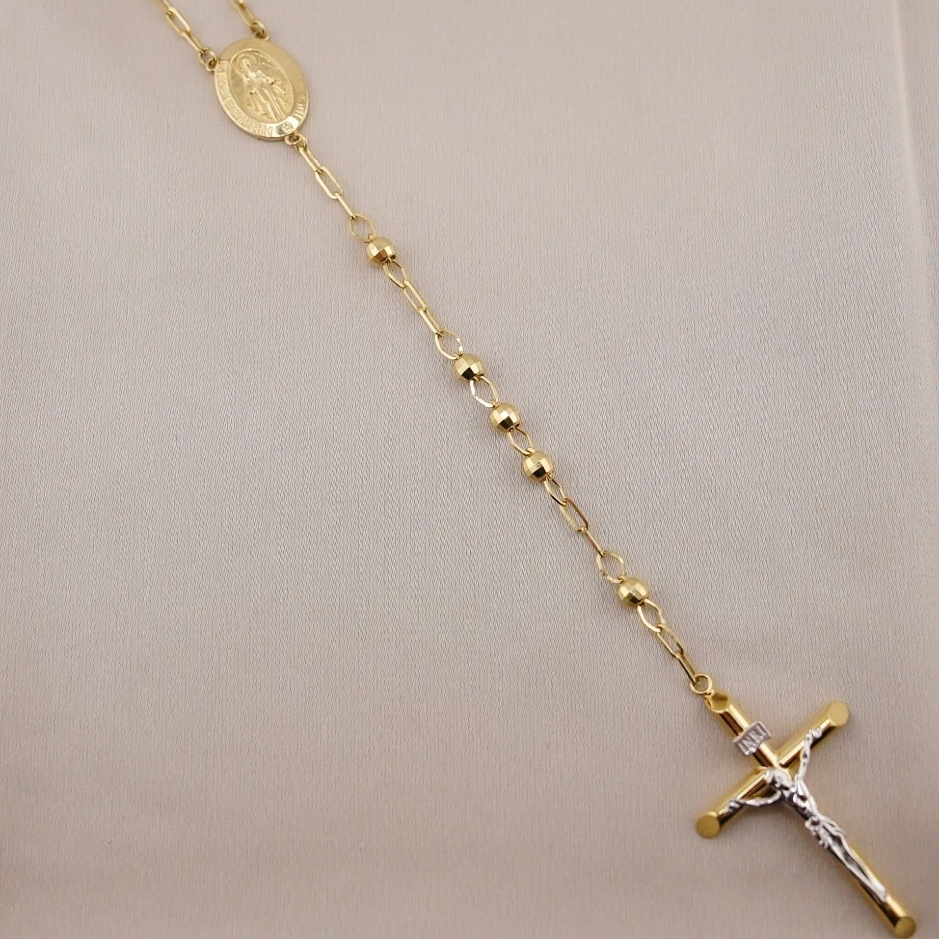 14k Gold Rosary