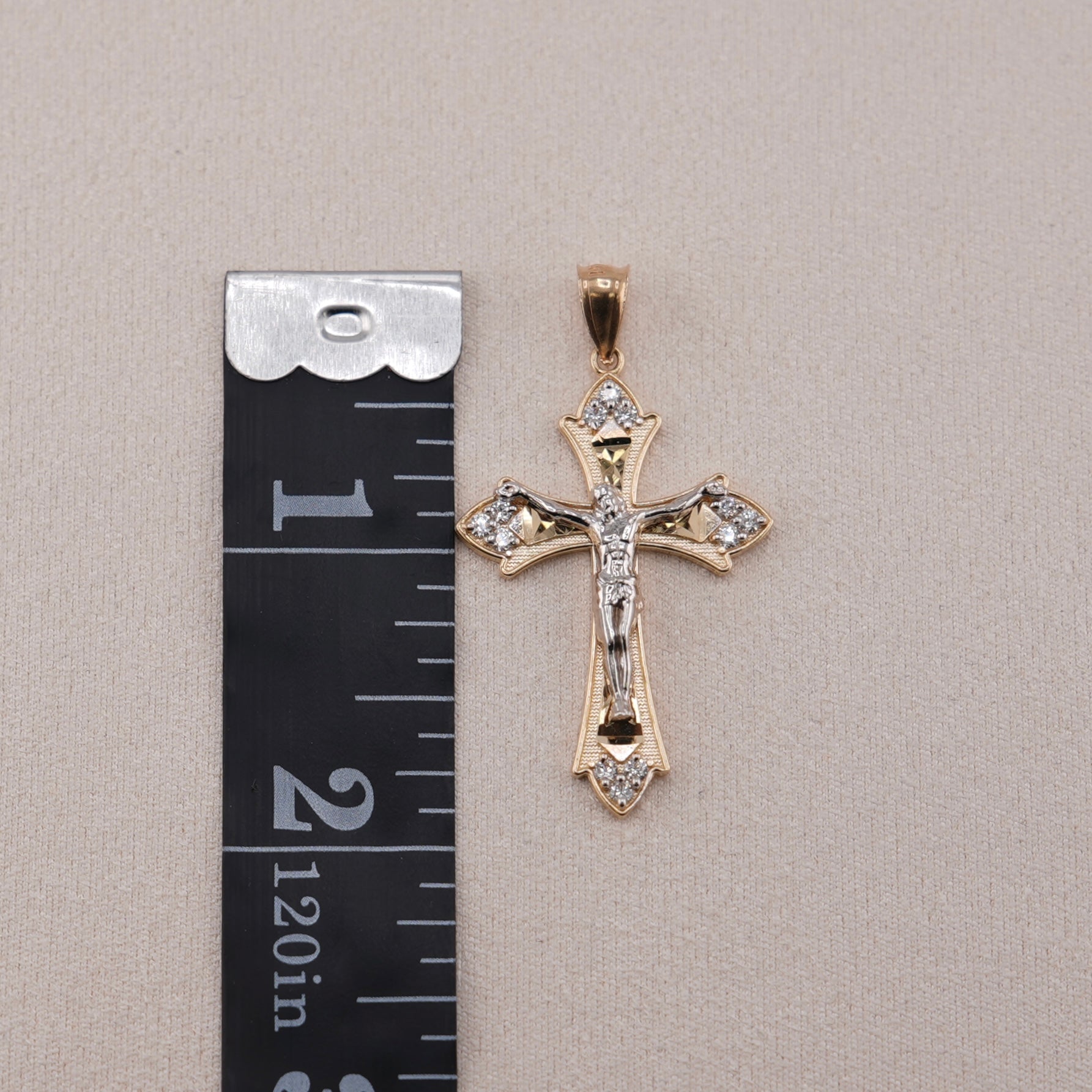 14k Gold Cross Pendant