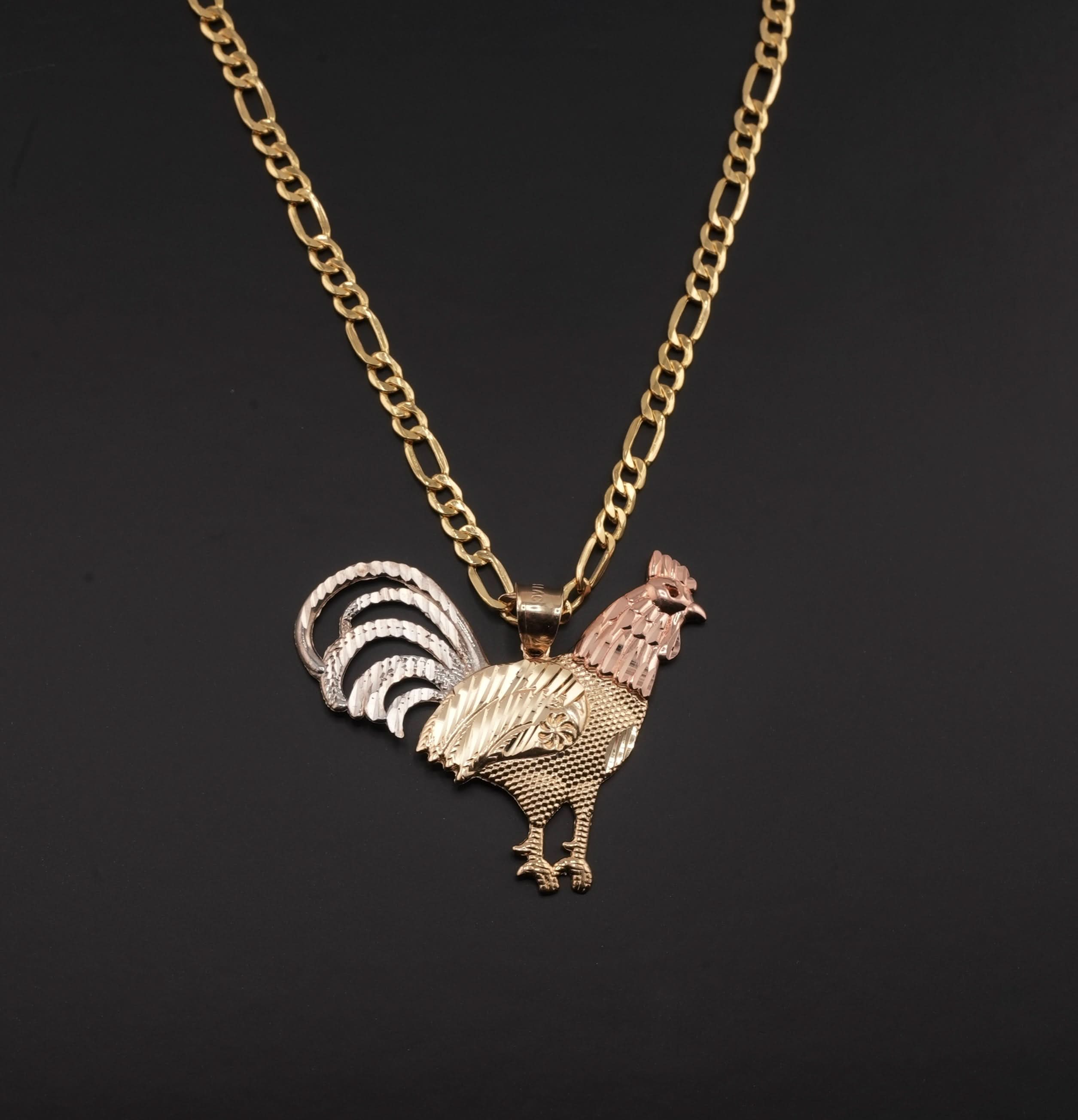 14K Gold Gallo Chain Set