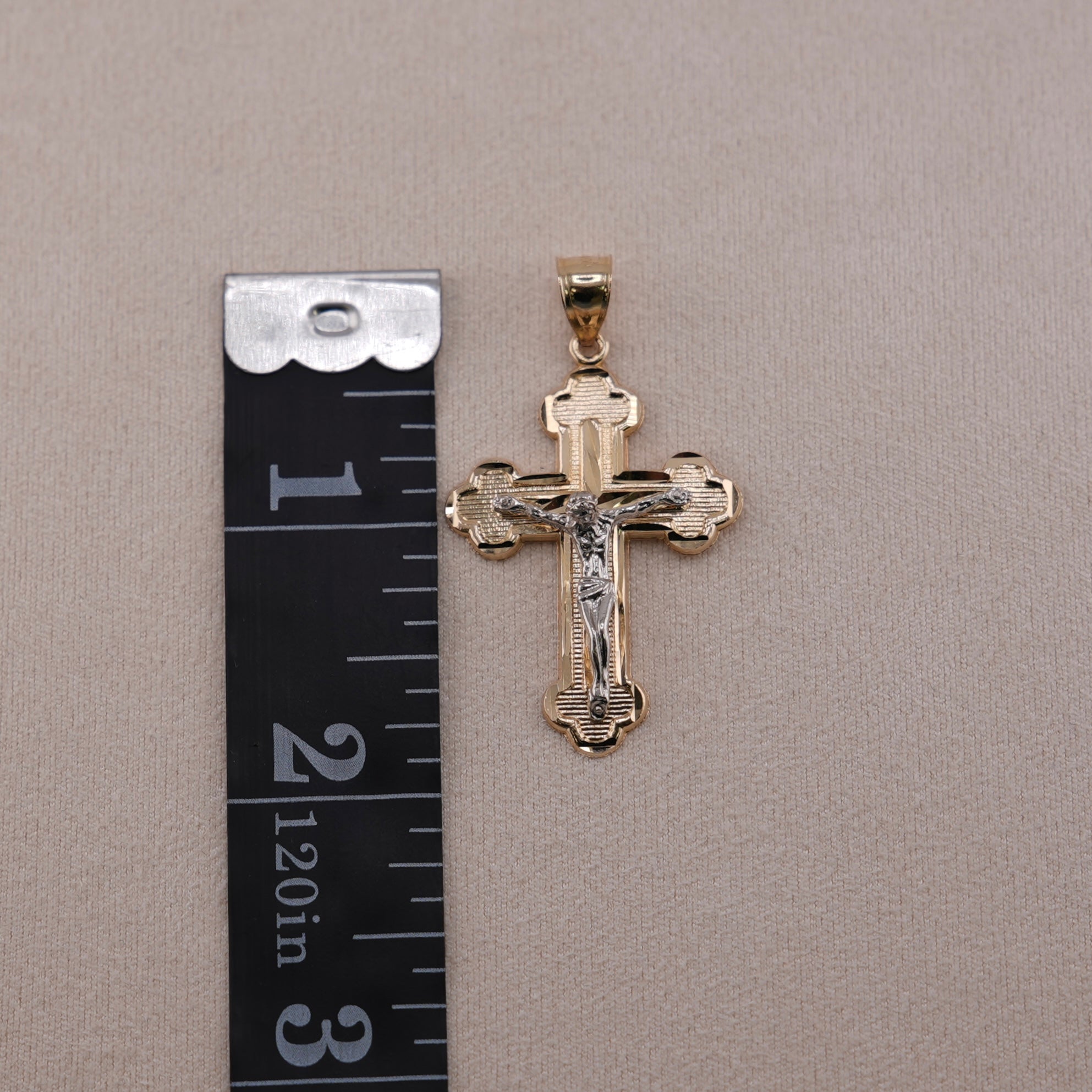 14k Gold Cross Pendant