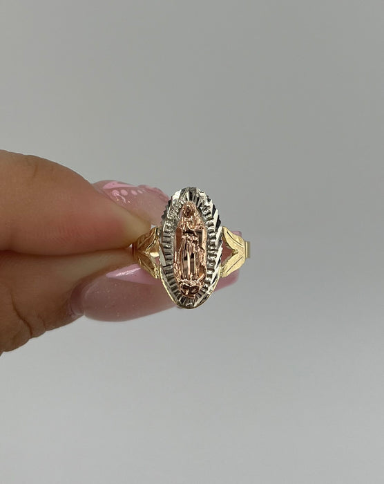 14k Gold Women’s Virgencita Ring R82-15