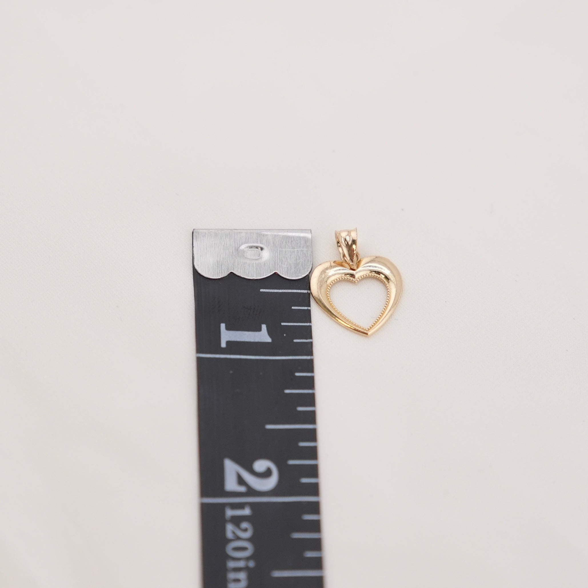 14k Gold Heart Chain Set