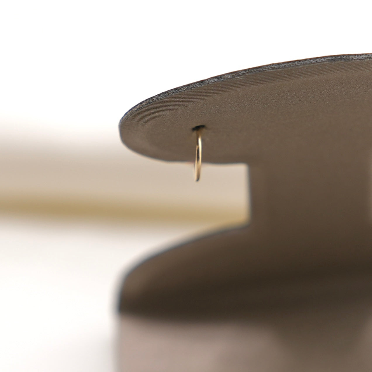 14k Gold Purple Heart Earrings