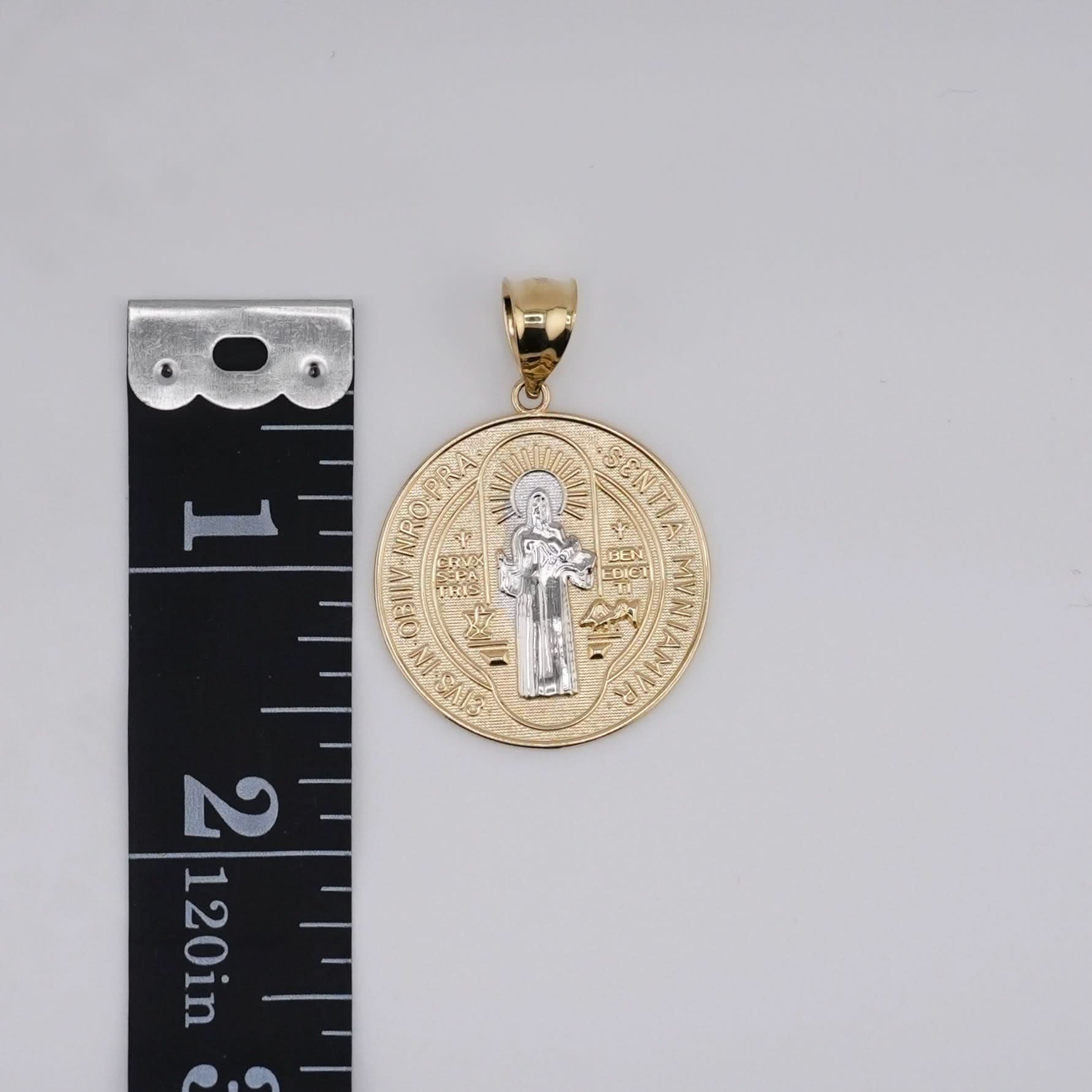 14k Gold Large San Benito Pendant