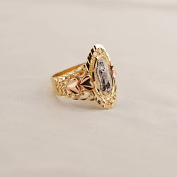 14k Gold Virgencita Ring