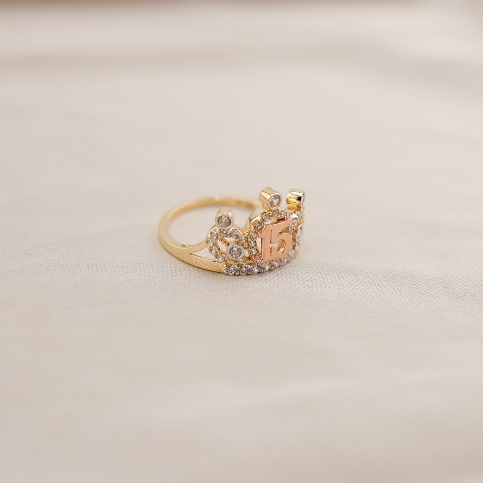14k Gold Quince Ring