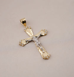 14k Gold Cross Pendant