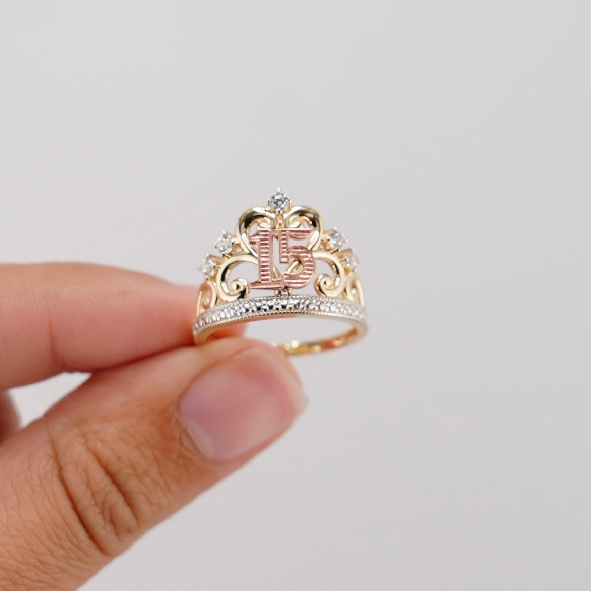 14k Gold Quince Ring