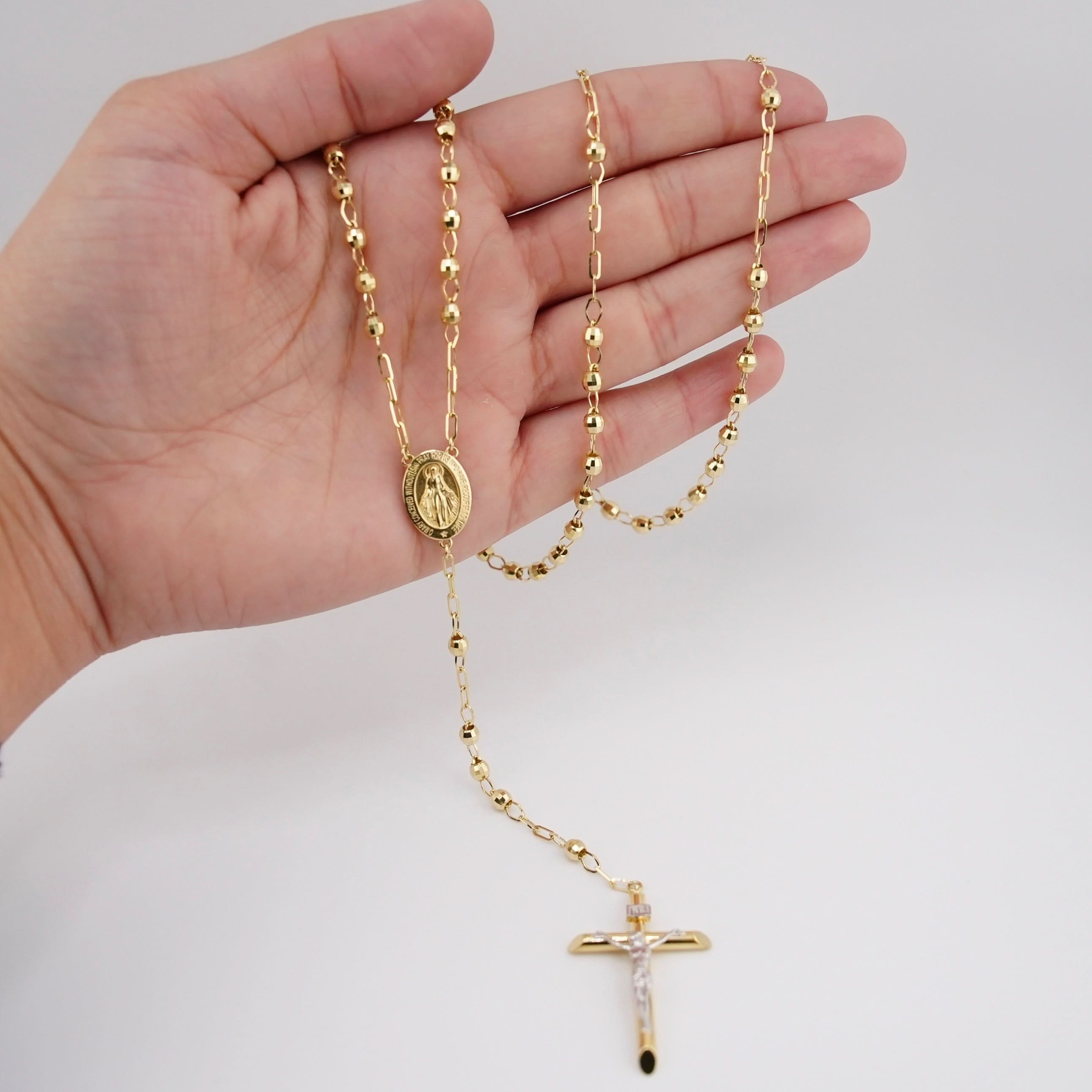 14k Gold Rosary