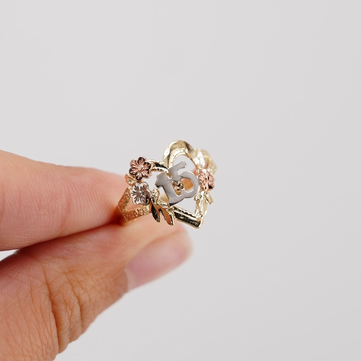 14k Gold Quince Ring