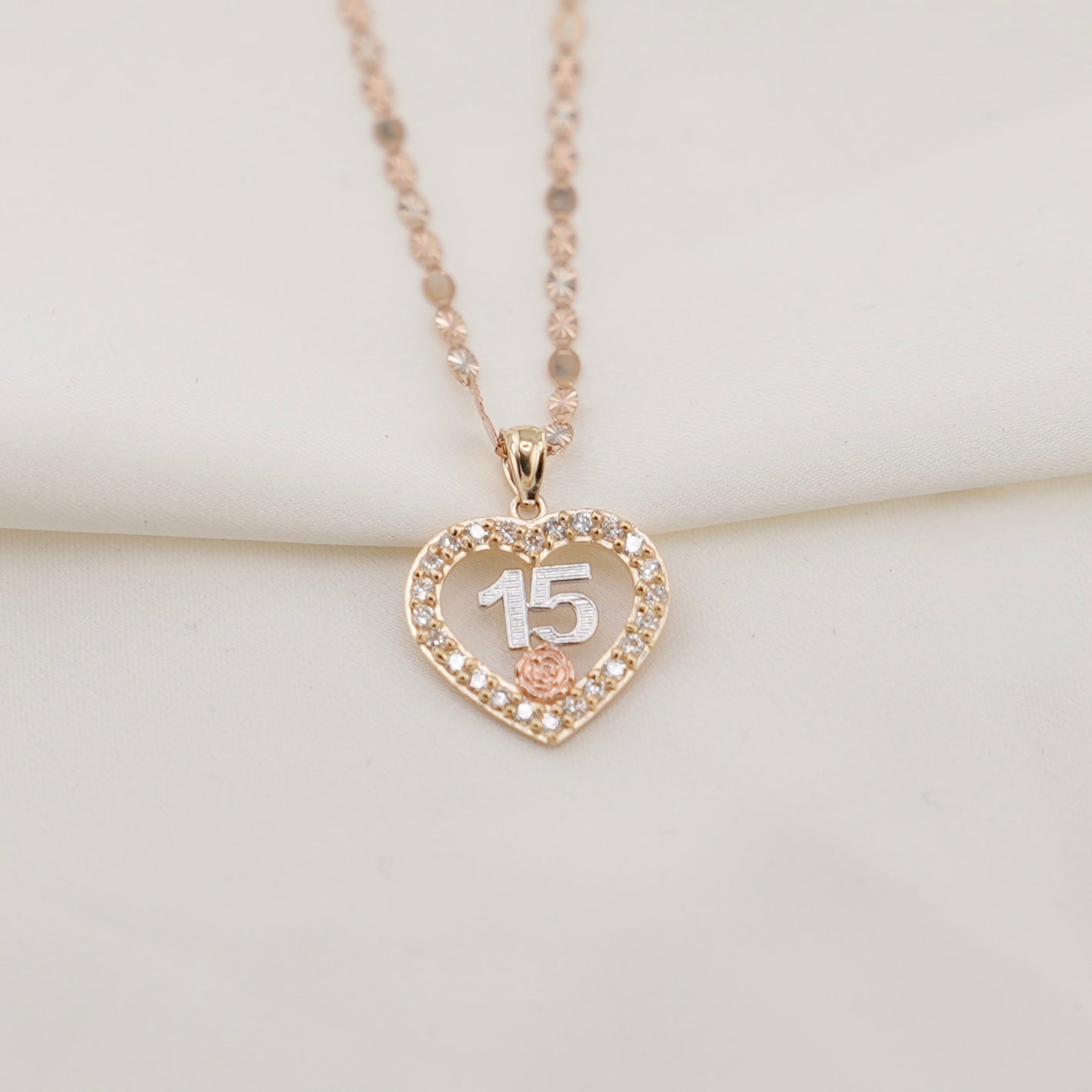 14k Gold Quince Chain Set