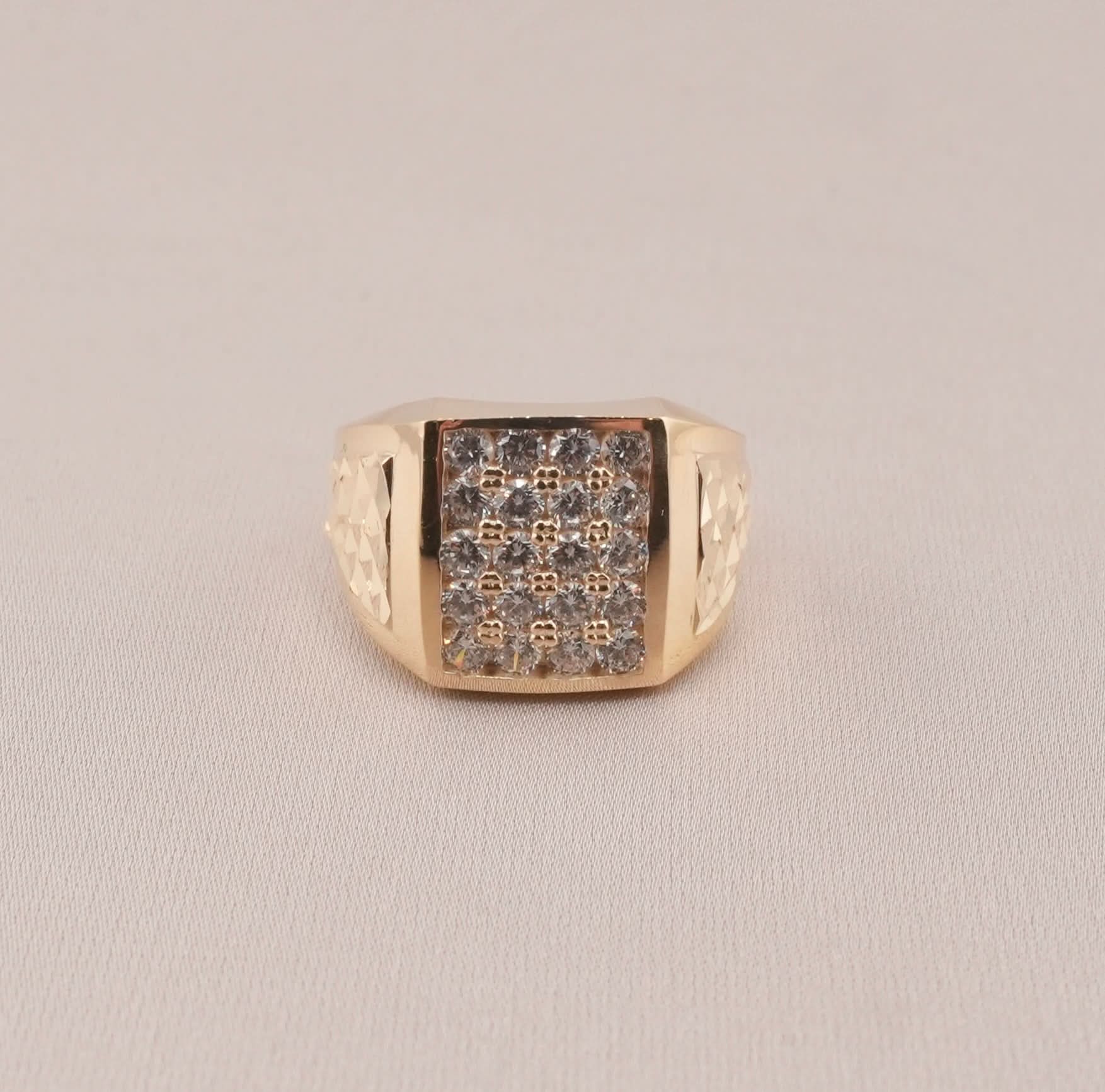 14K Gold Men's Ring