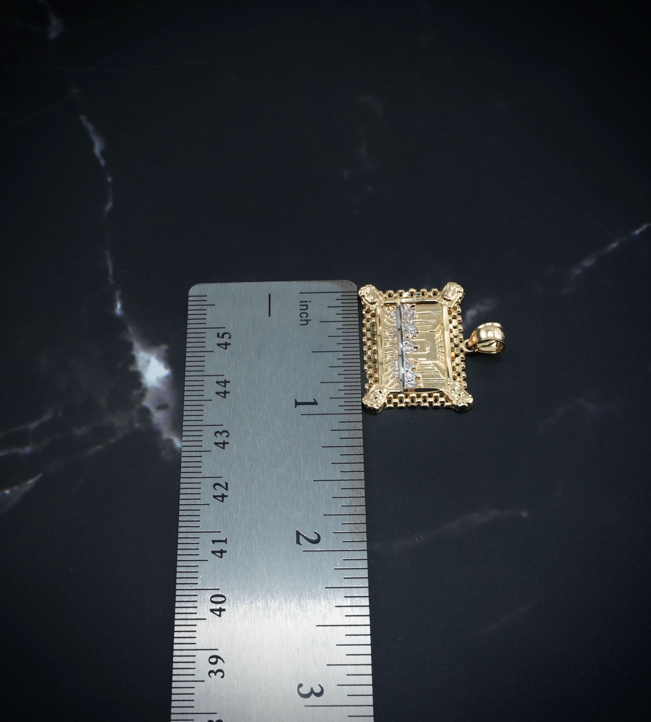 14k Gold Last Supper Pendant or Chain Set