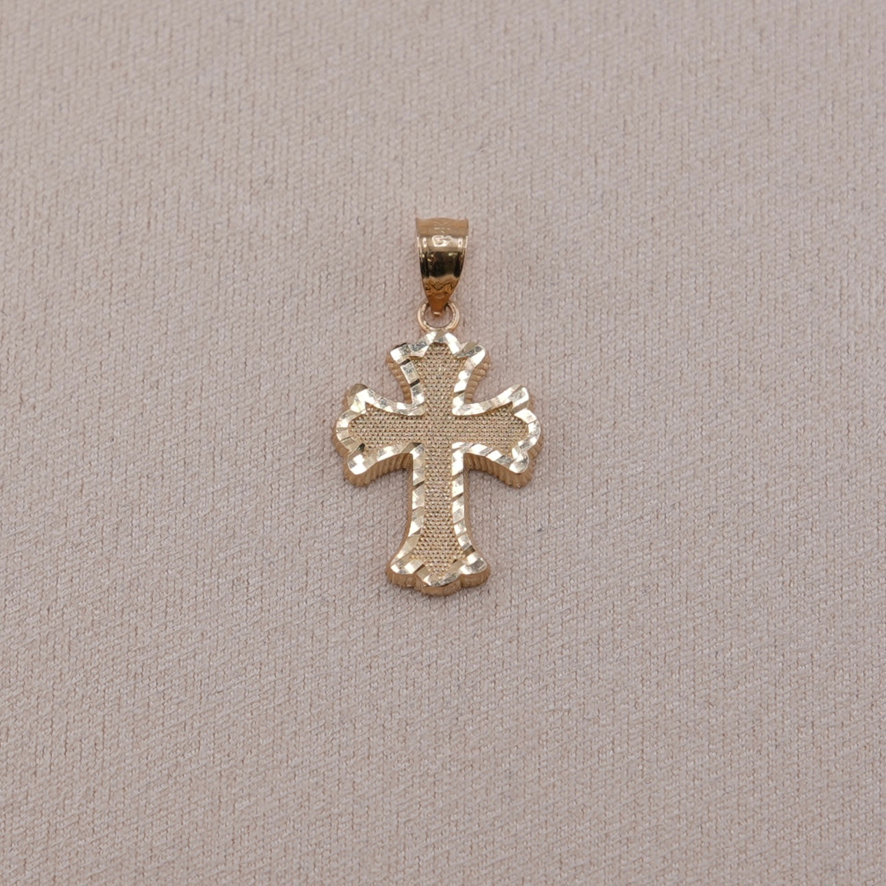 14k Gold Mini Cross Pendant