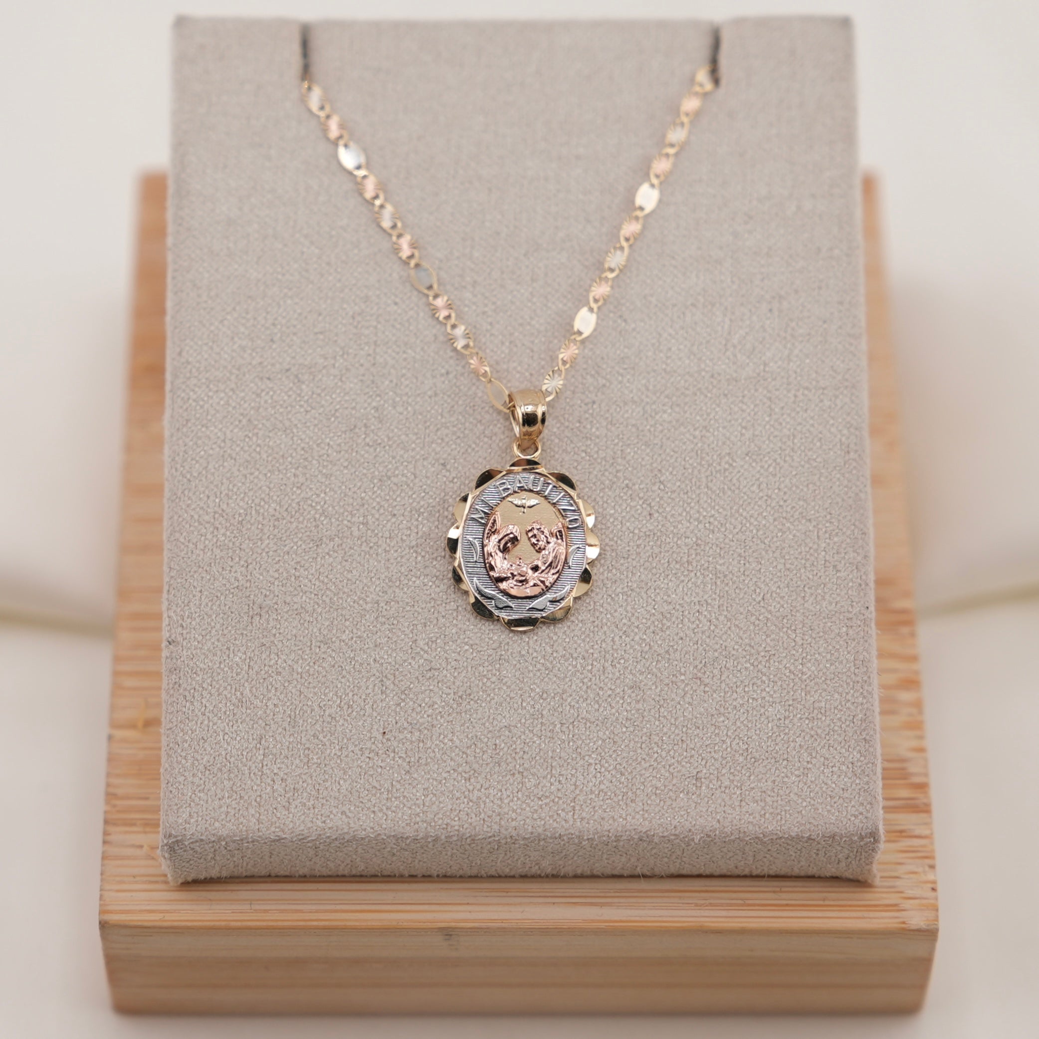 14k Gold Bautizo Chain Set