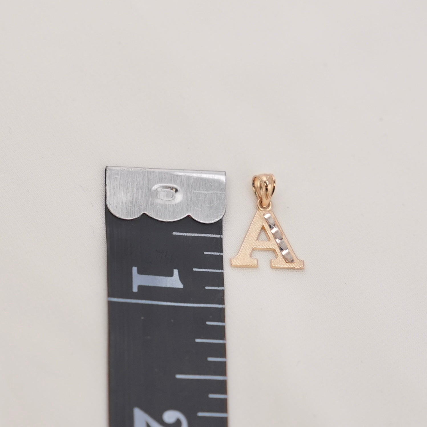 14k Gold Initial Chain Set