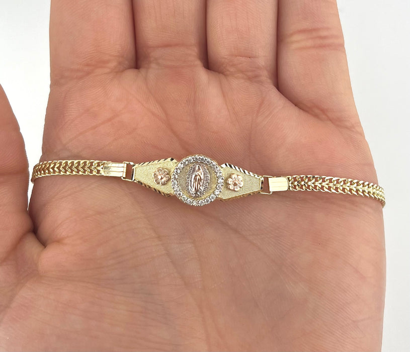 14k Gold Virgencita Women’s Bracelet