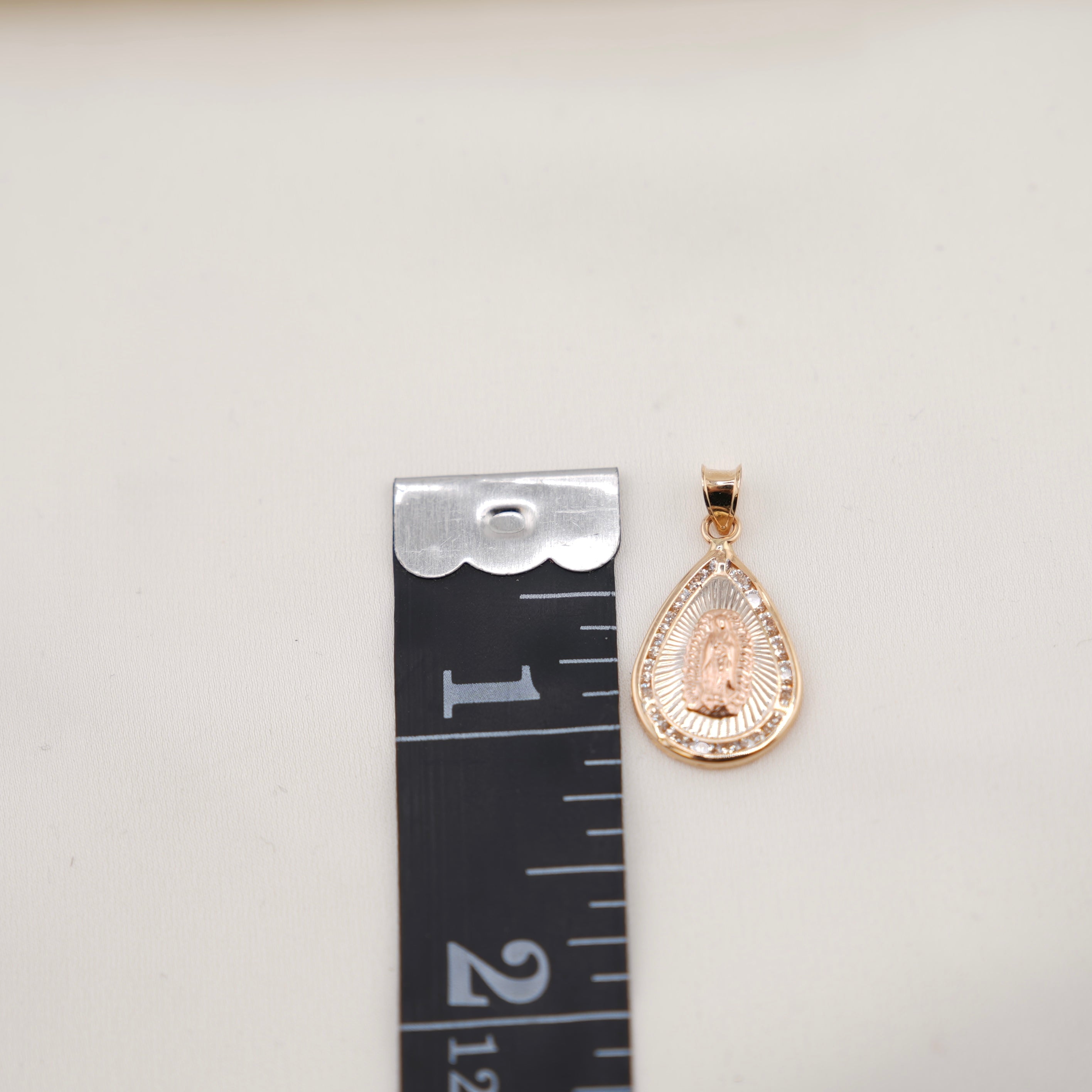 14k Gold Virgencita Chain Set