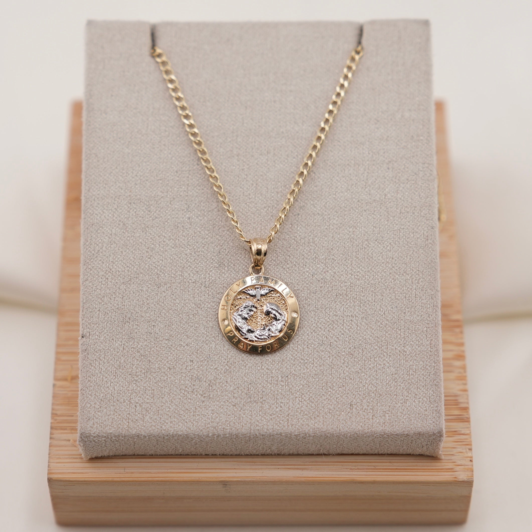 14k Gold Baptism Chain Set