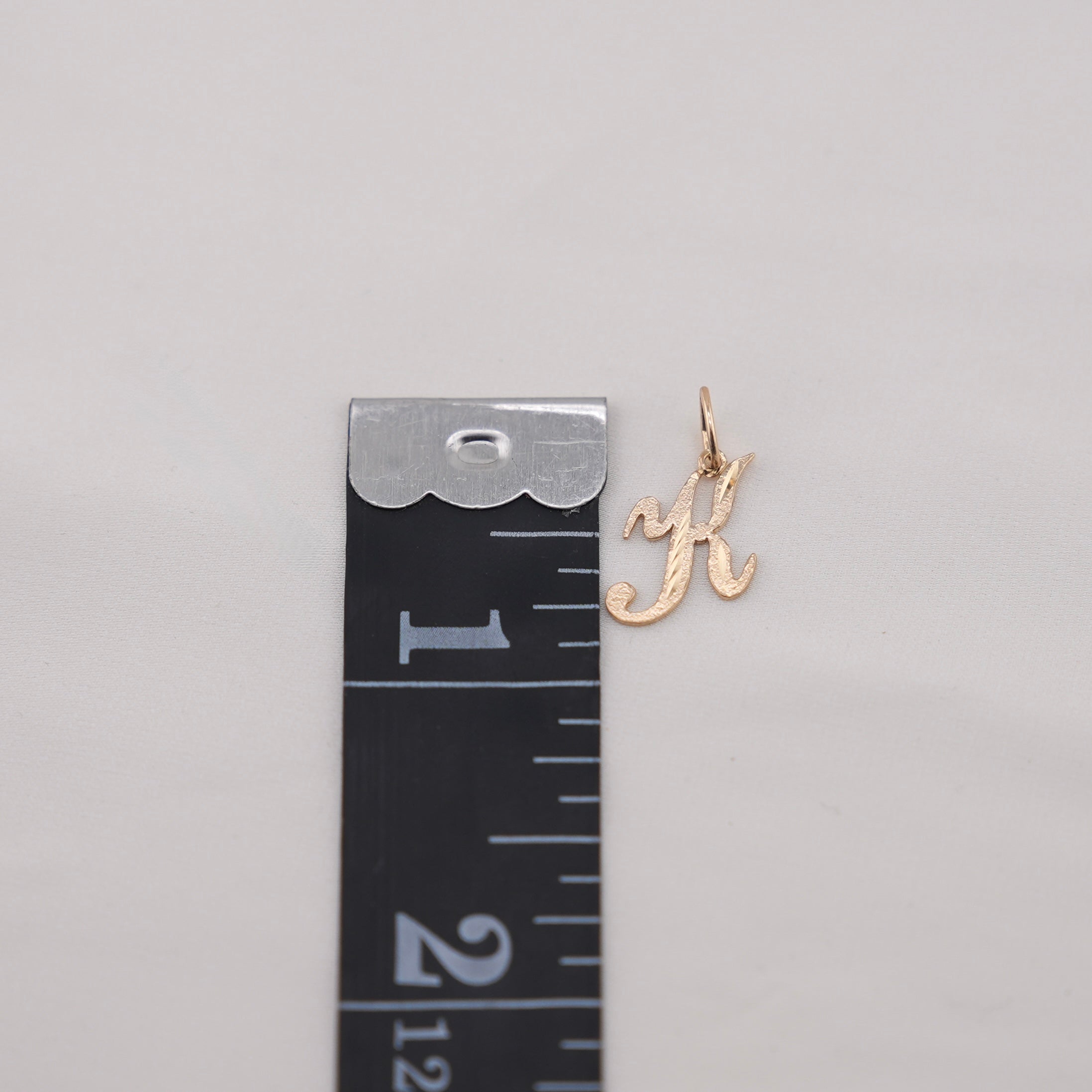 14K Gold Initial Chain Set
