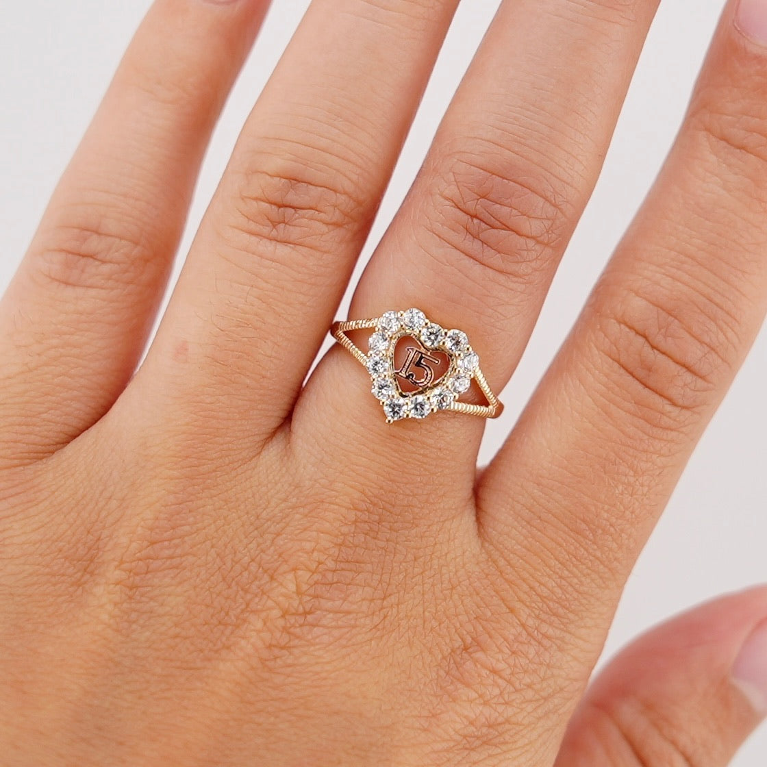 14k Gold Quince Ring