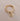 14k Gold Initial Cuban Ring