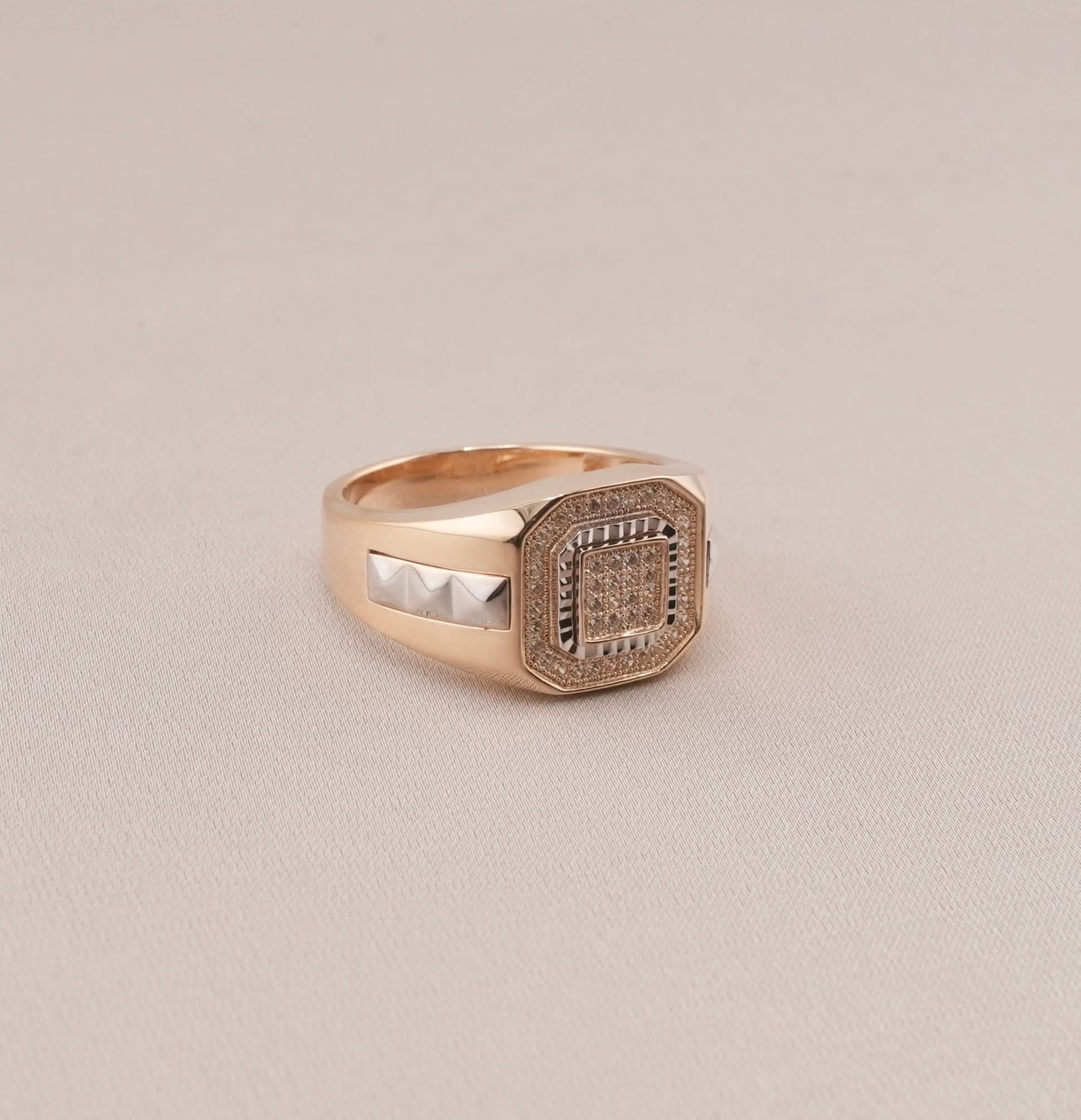 14K Gold Men's Ring