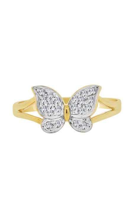 14k Gold Butterfly Women’s Ring