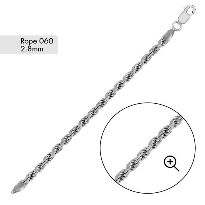 Rope 060 Bracelet 2.8mm - CH526-BR