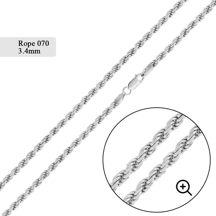 Rope 070 Chain 3.4mm - CH527