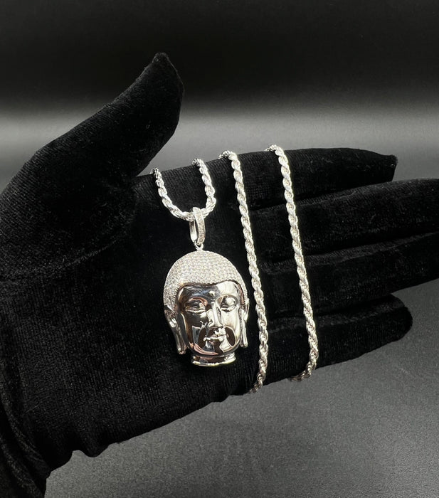 Silver .925 Buddha pendant or chain set!