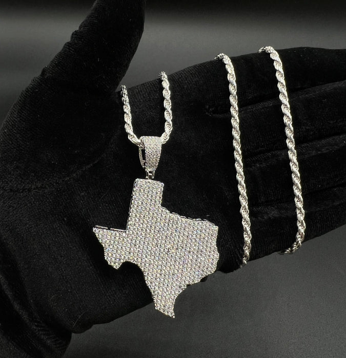 Silver .925 Texas pendant or chain set!