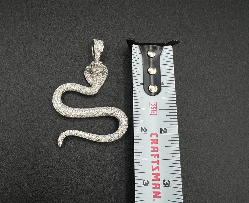 Silver .925 Cobra Snake pendant or chain set!