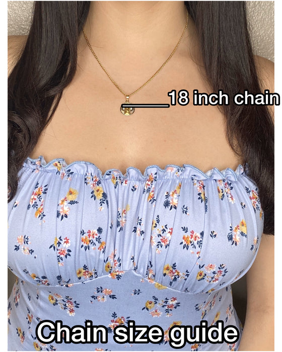 14k Gold mini virgin Mary pendant or chain set! Women’s