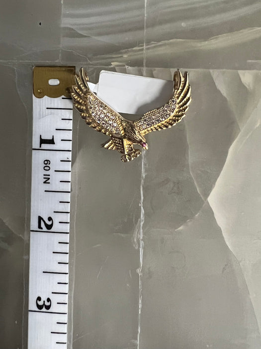 14k Gold Eagle chain set