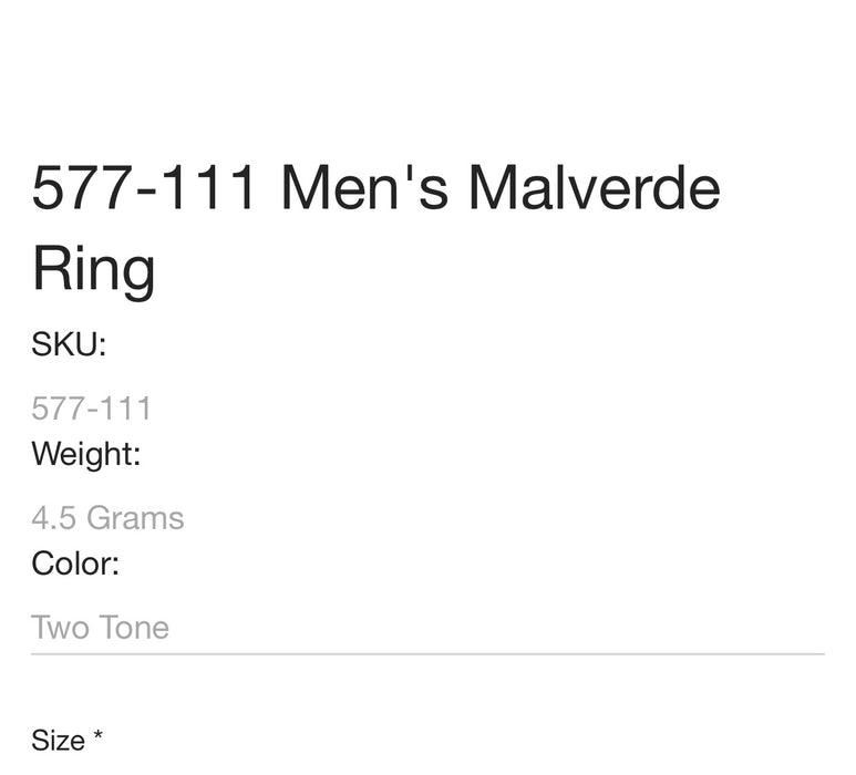 14k Gold Malverde ring , ring men’s — AB and J